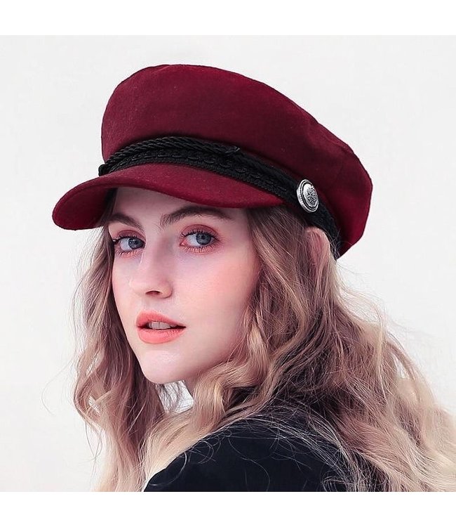 Sailor Cap / Wine Red