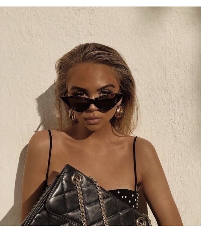 Gigi Cateye Sunglasses / Brown