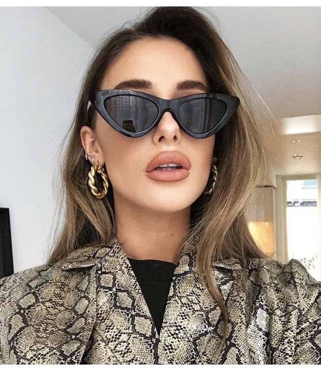 Gigi Cateye Sunglasses / Black