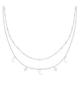 Silver Beyond The Stars Necklace
