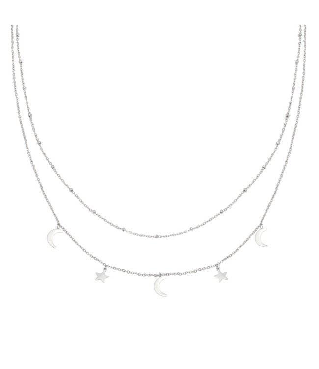 Silver Beyond The Stars Necklace