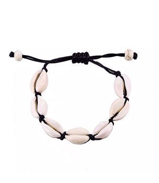 Renae Shell Bracelet / Black