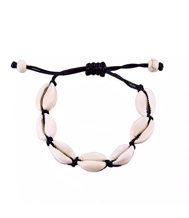 Renae Shell Bracelet / Black