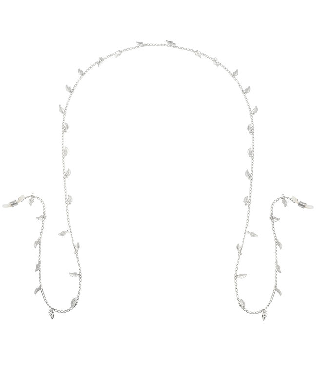 Silver Happy Leaf Sunglasses Cord