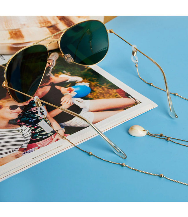 Gold Sea Shell Sunglasses Cord