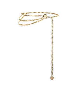 Coin Chain Belt / Gold