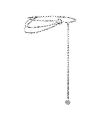 Coin Chain Belt / Silver