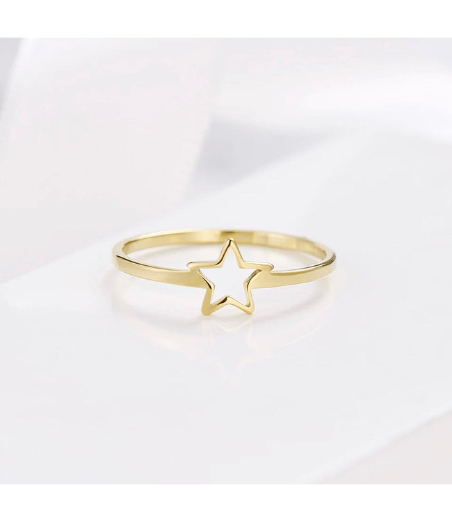 Gold Galaxy Ring