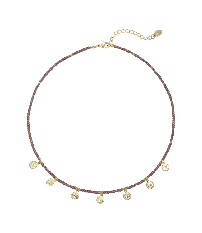 Spiritual Necklace / Purple