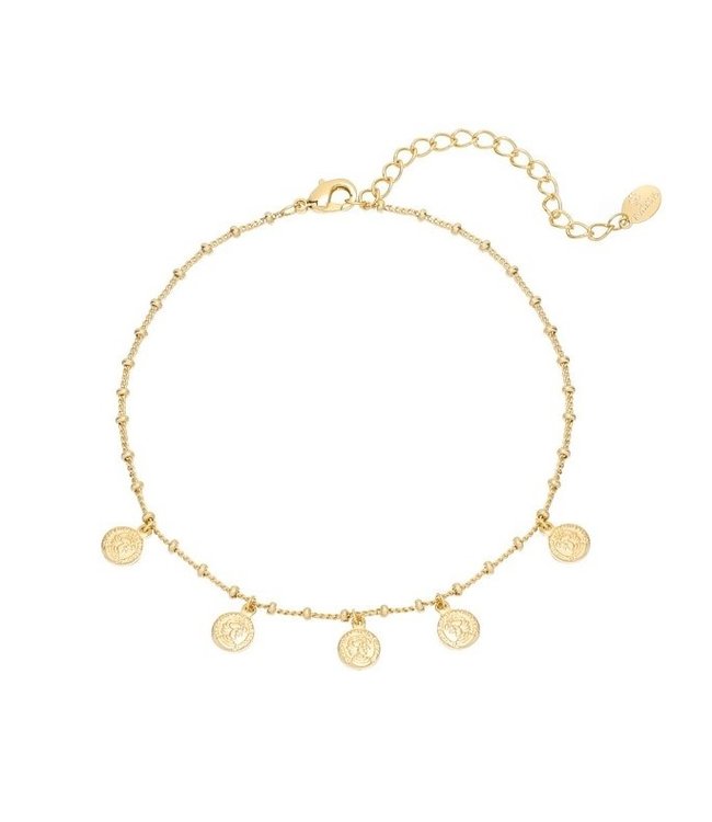Tiny Coins Anklet