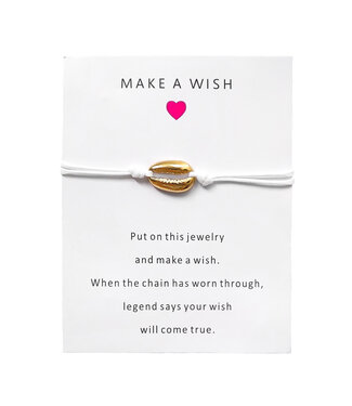 Shell Bracelet Giftcard / White