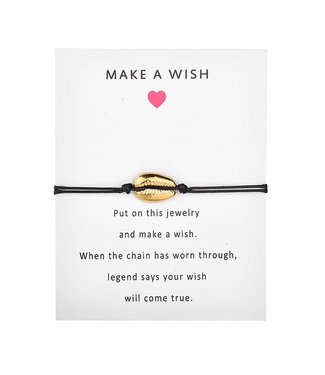 Shell Bracelet Giftcard / Black