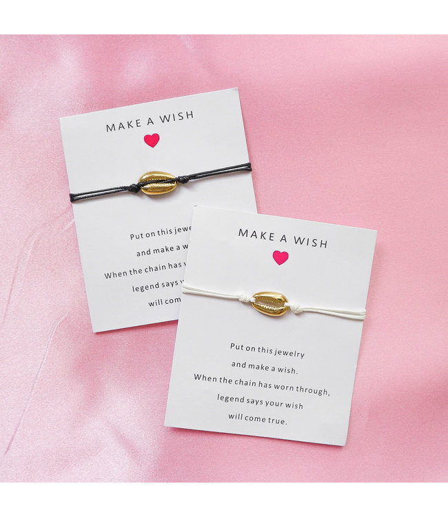 Shell Bracelet Giftcard / Black