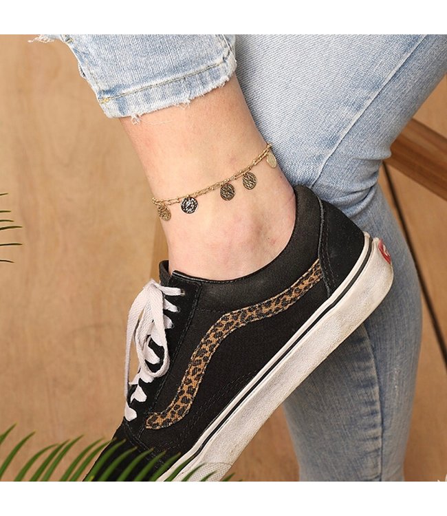 Double Coin Anklet