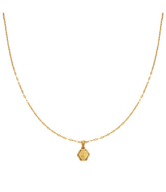 Gold The Wolves Necklace