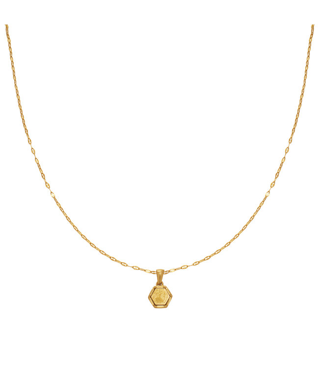 Gold The Wolves Necklace