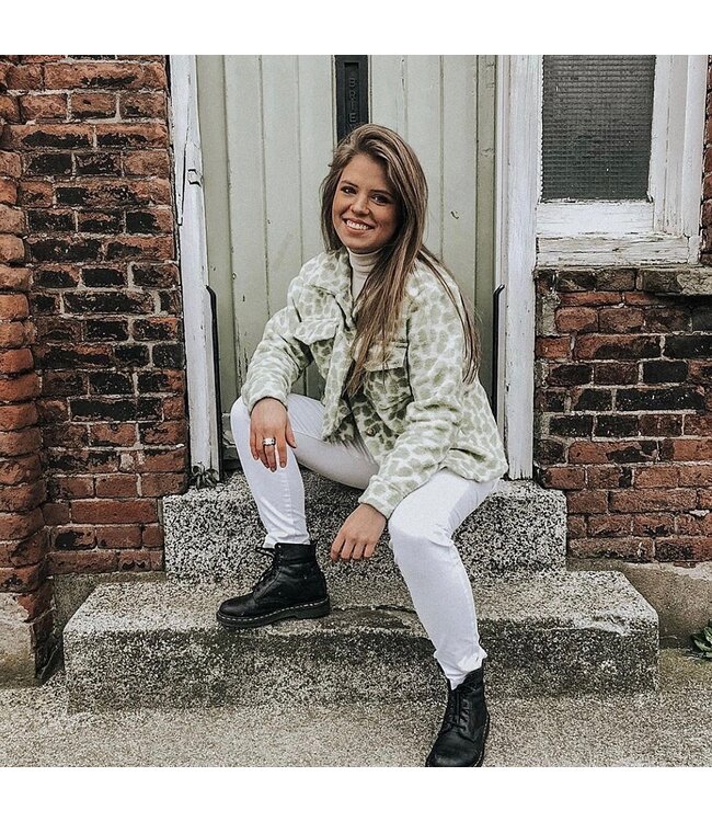 Bambi Animal Print Jacket