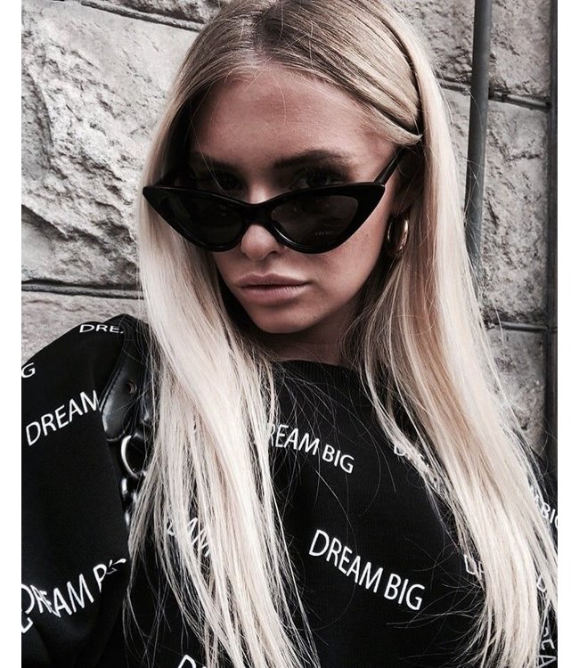 Gigi Cateye Sunglasses / Black