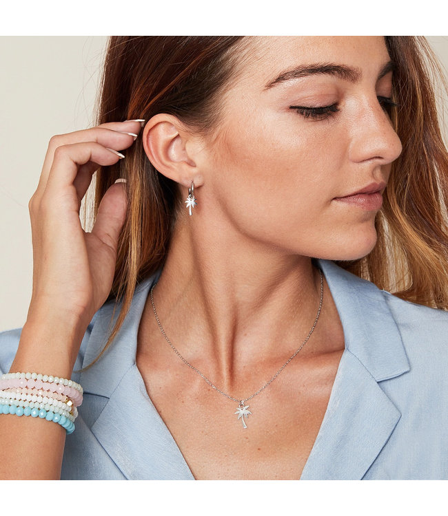 Summer Palm Earrings