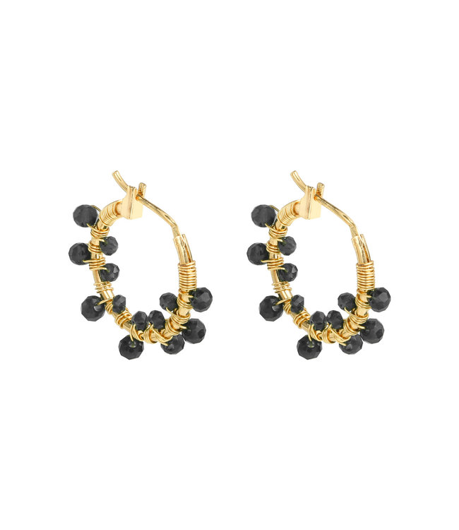 Colorful Crystal Beads Earrings