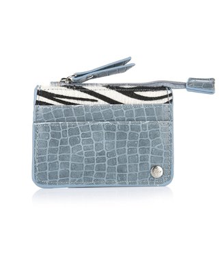 Zebra Cardholder / Blue