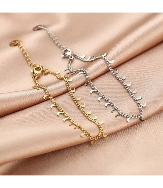 Tiny Moon Bracelet