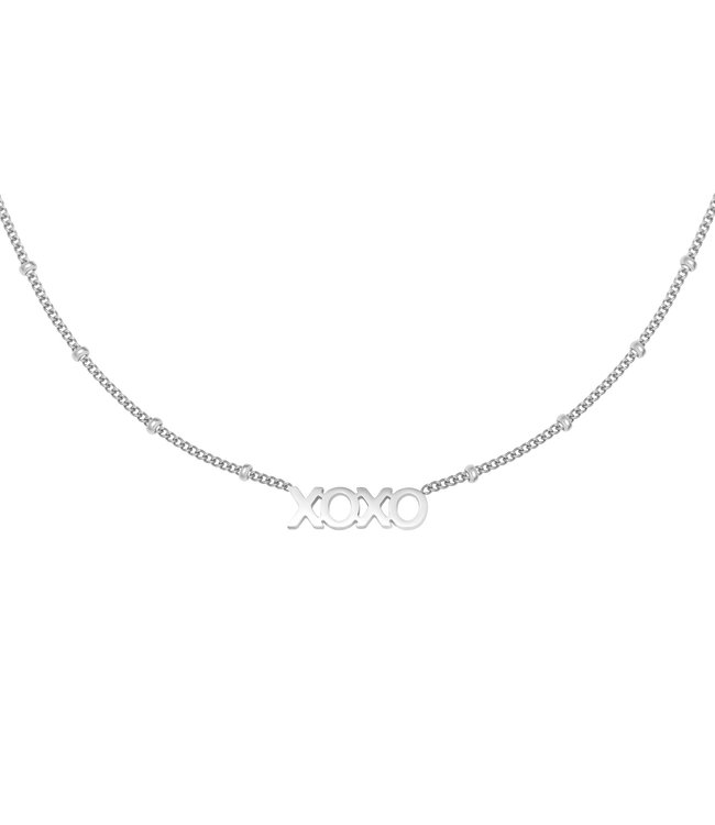 Dotted XOXO Necklace