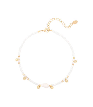 Fun Fair Anklet / White