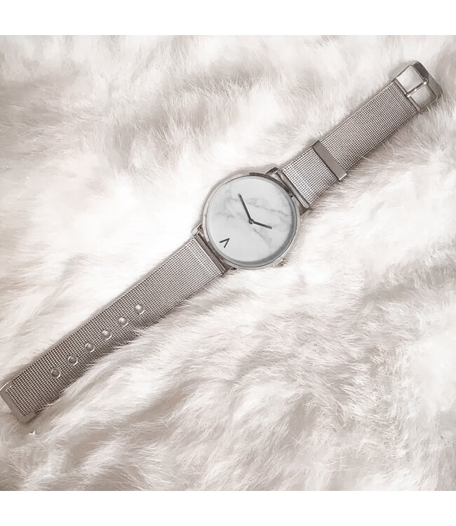 Marble Watch / Silver