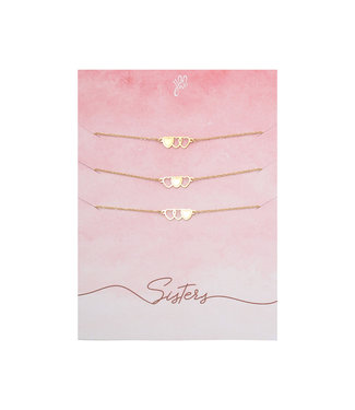 Three Sisters Bracelet Giftcard / Gold
