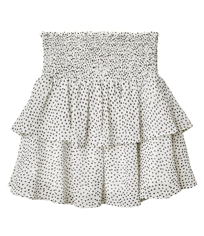 Miss Heart Skirt / White