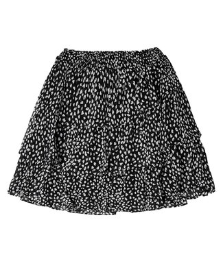 Ruffled Layers Skirt / Black