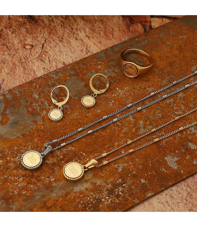 Gold The Sunset Signet Ring