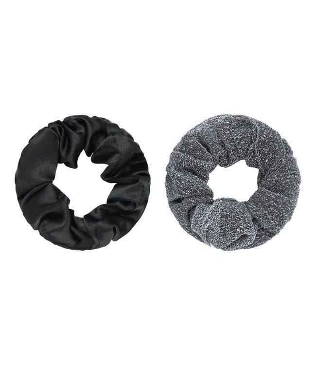 Dawn Scrunchie Set / Silver