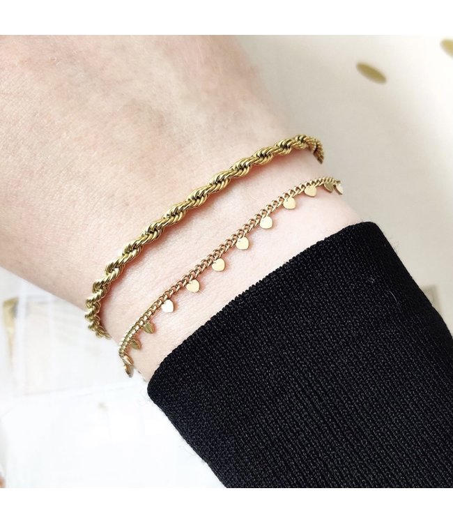 Tiny Hearts Bracelet