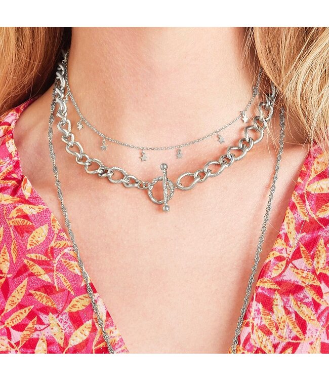 Floating Stars Necklace