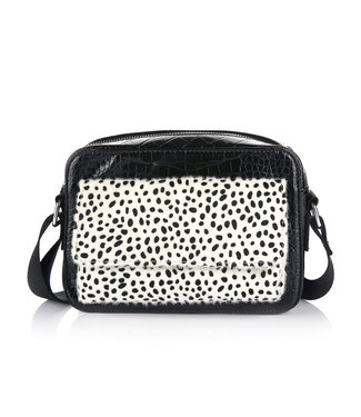 Tess Croco Bag / White