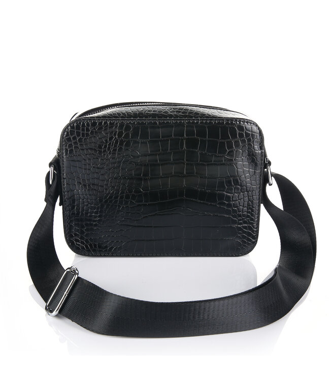 Tess Croco Bag / White