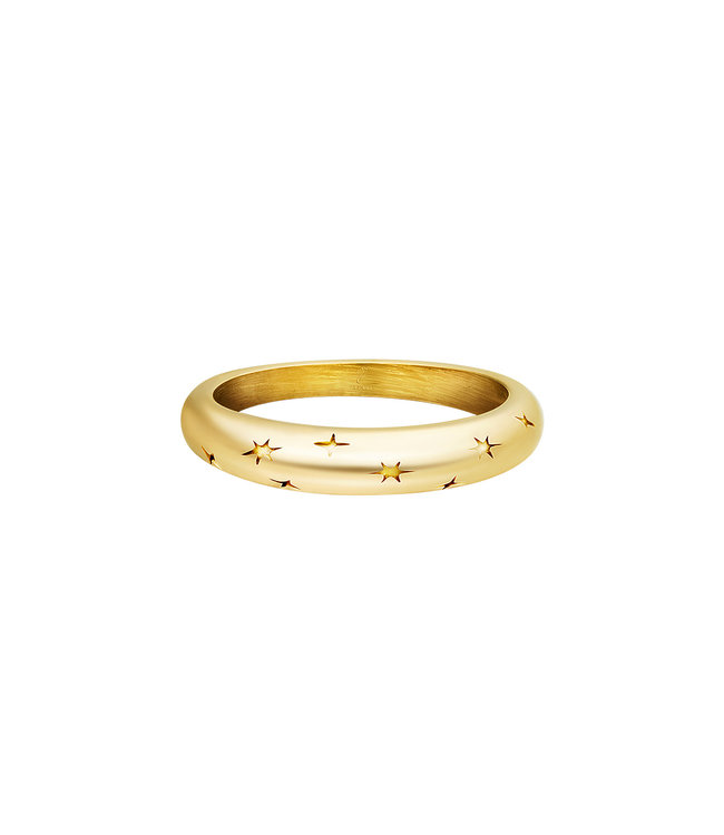 Gold Starry Sky Ring