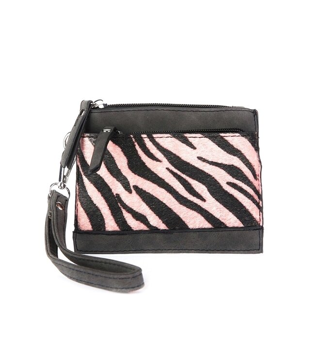 Zebra Printed Wallet