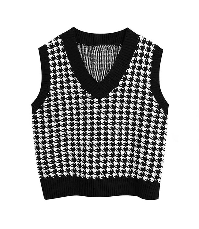 Pied de Poule Spencer / Black