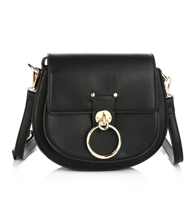 Bella Buckle Bag / Black