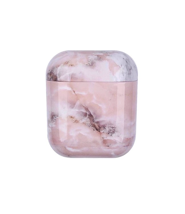 Marble Pink Airpods Case