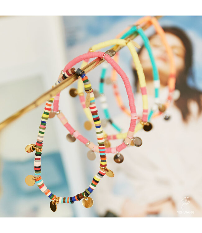 Surf with Me Bracelet / Pink