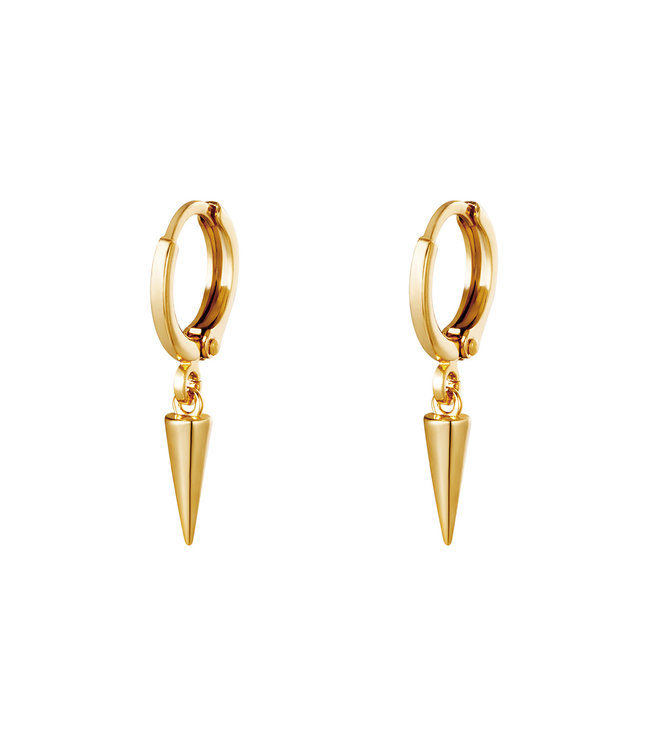 Dangling Cone Earrings