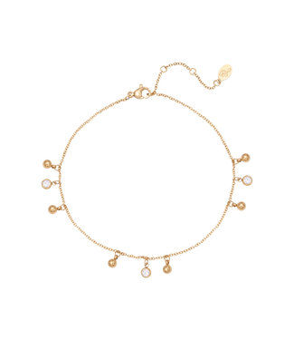Delicate Drops Anklet