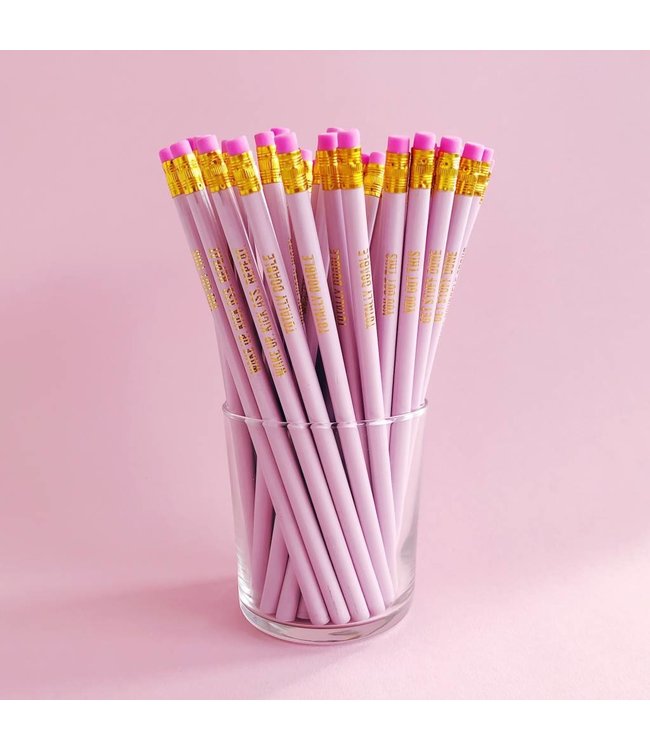 Pretty Pink Pencil Set