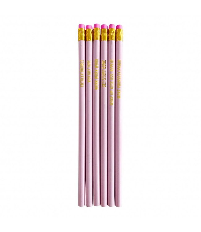 Pretty Pink Pencil Set