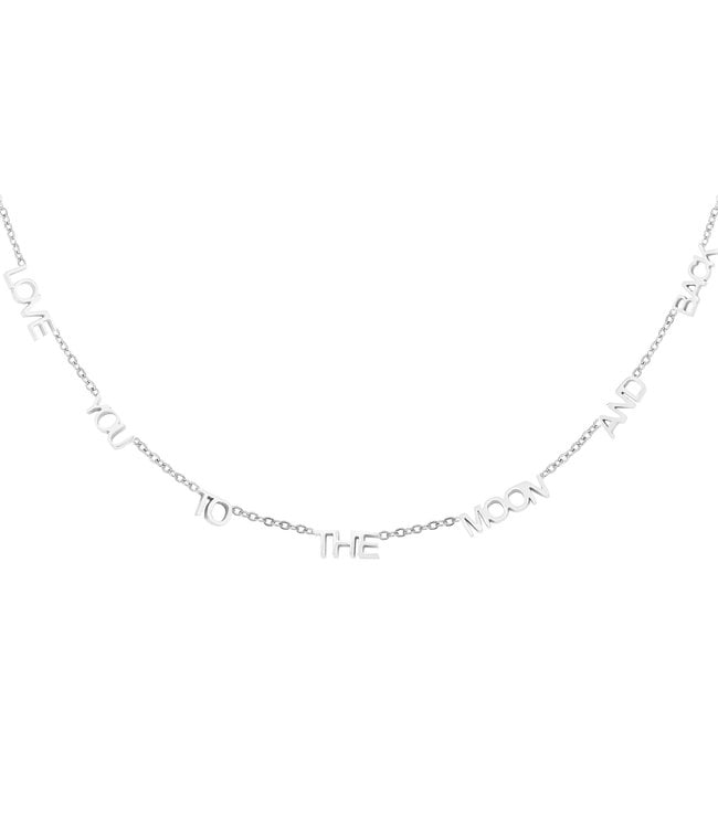 Love to the Moon Necklace
