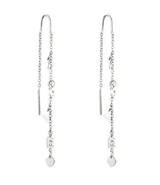 Love Dangle Earrings